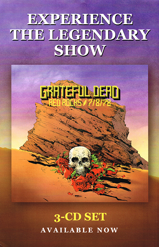 Grateful Dead - Promo Poster Red Rocks 1978