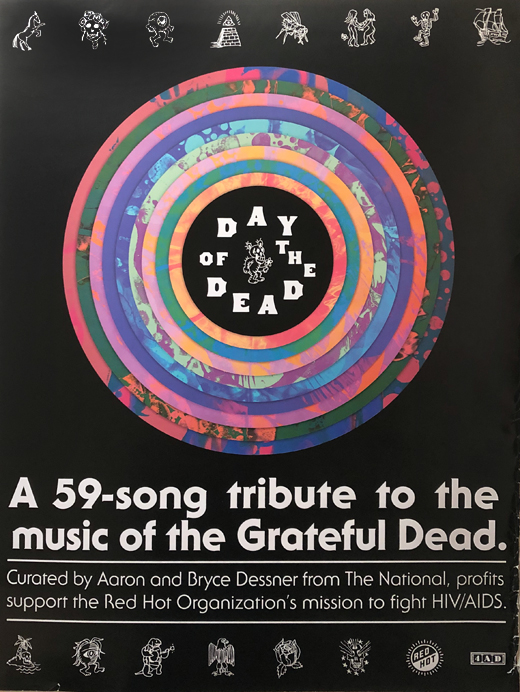 Grateful Dead - 2016 Day Of The Dead Promo Poster