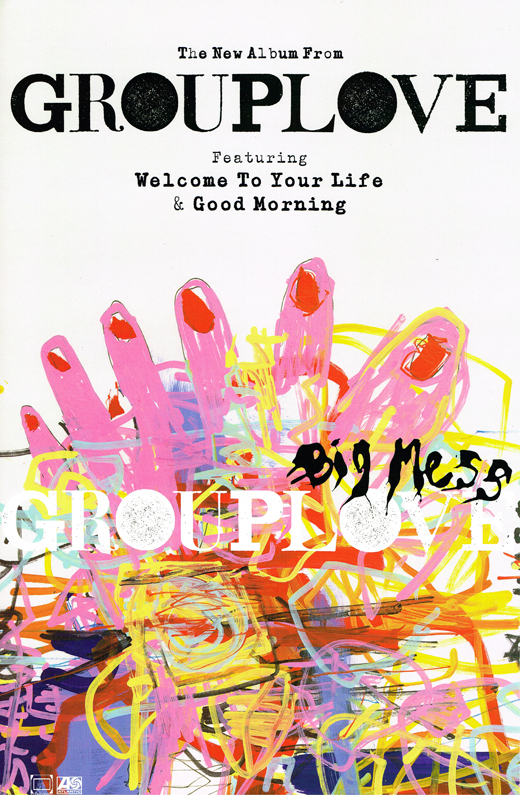 Grouplove - 11x17 Big Mess LP Promo Poster<