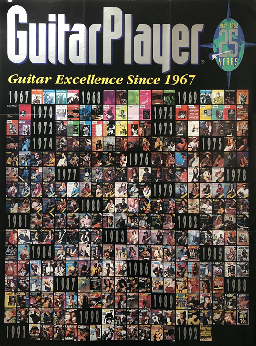 Guitars - Guitar Player Excellence Since 1967 Foldout Poster