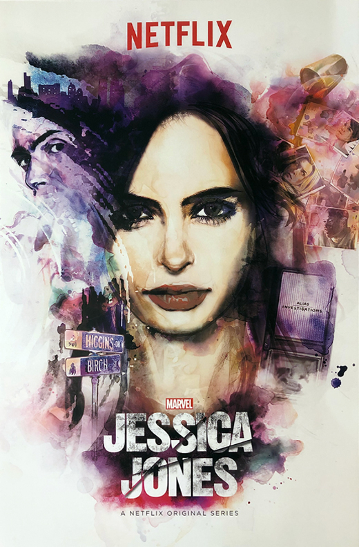 Jessica Jones - 11"x17" Netflix Marvel Promo Poster