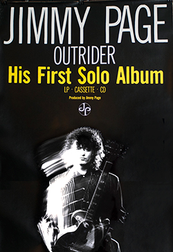 Jimmy Page - UK Promo Poster