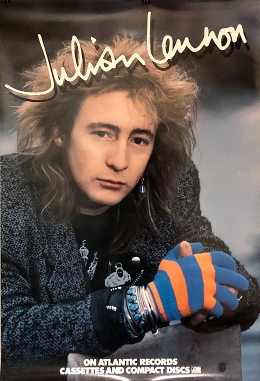 Julian Lennon - 1986 Secret Value Daydreaming Promo Poster