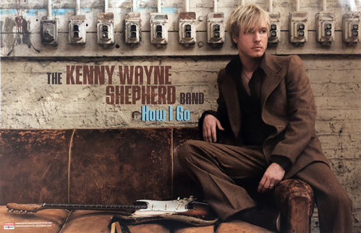 Kenny Wayne Shepherd  - How I Go Promo Tour Poster