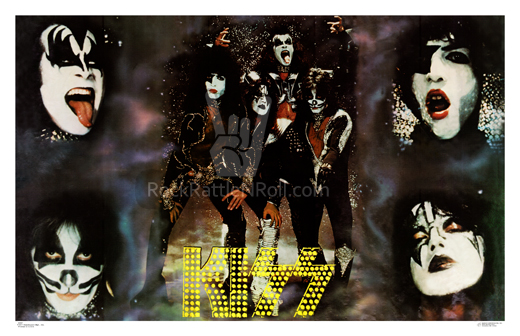 KISS - 1977 Group Retail Poster