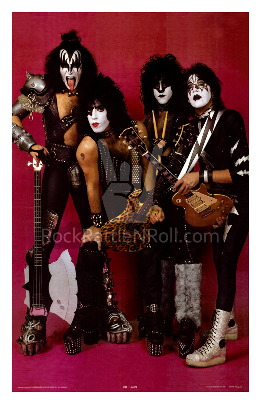 KISS - 1983 Creatures Of The Night Retail Repro Poster