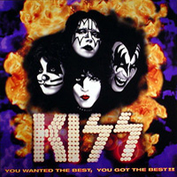 KISS Greatest Hits promo Album Flat