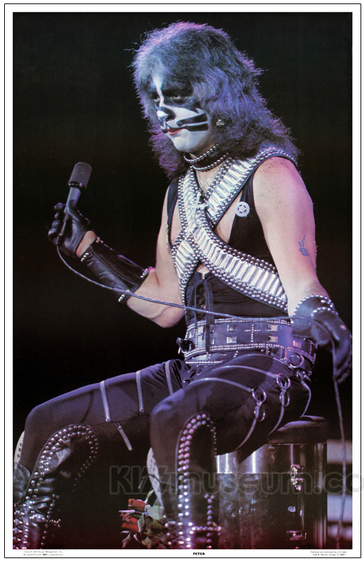 KISS - Peter Criss Alive II On Stage Retail Poster
