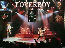 Loverboy 1983 retail Poster