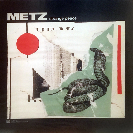 Metz - 24x24 Strange Peace LP Promo Poster