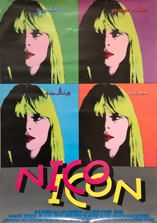 Nico Icon - 1995 Movie Promo Poster