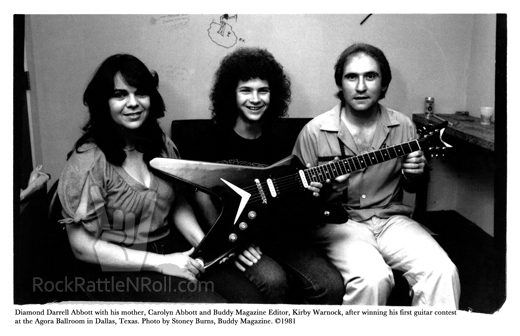 Pantera - 1981 Diamond Darrell Abbott Guitar Competition Winner Agora Ballroom Dallas, TX Photo Poster