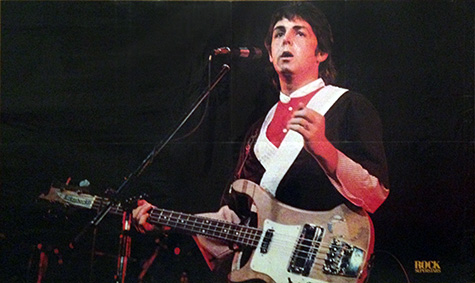 Paul McCartney - Rock Magazine Poster