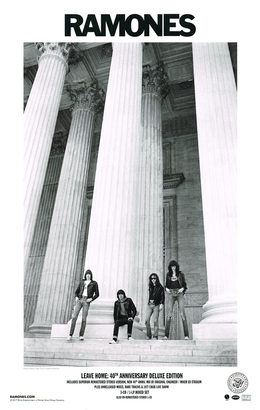 Ramones - Leave Home 40th Anniversary Promo Poster