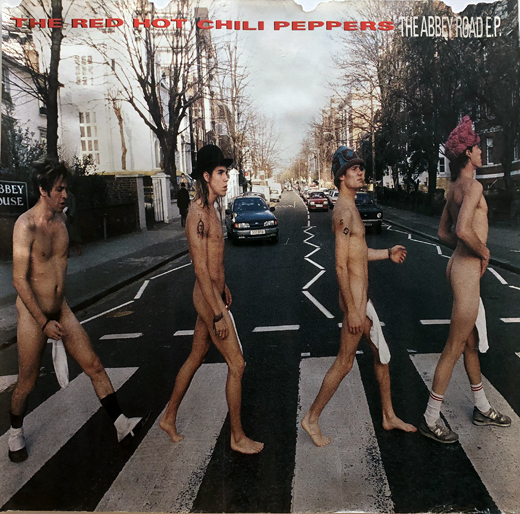Red Hot Chili Peppers - 1988 The Abbey Road EP Promo Poster