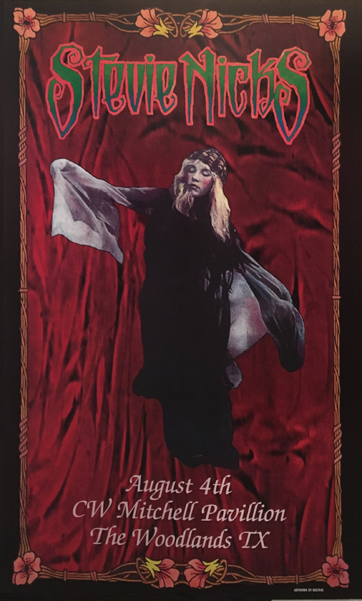 Stevie Nicks 2000 Original Concert Poster