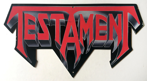 Testament - Logo Double-Sided Promo Display