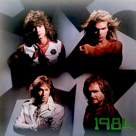 Van Halen - 1984 Album Flat Poster