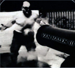 Van Halen - Van Halen lll 1998 Promo Poster Cannonball Man