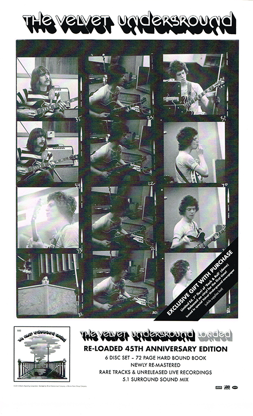 Velvet Underground - 45th Anniversary Edition Promo Poster