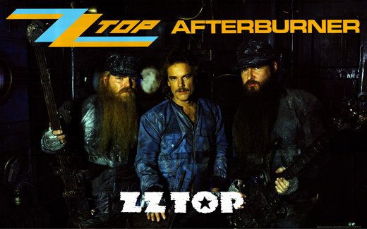 ZZ Top - 1985 Afterburner Promo Poster