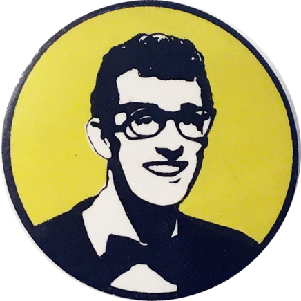 Buddy Holly - 4 inch Buddy Holly Sticker