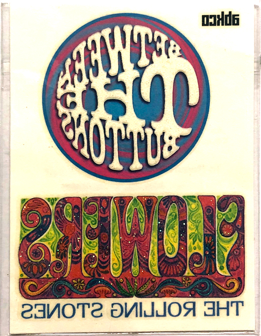 Rolling Stones - Vintage Album Stickers