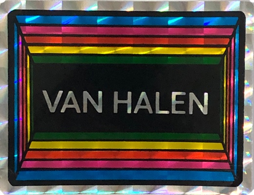Van Halen - Vintage 70s Prism Sticker