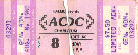 AC/DC 08-08-80 Charlotte Coliseum - Charlotte, NC