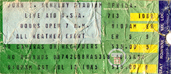 Live Aid U.S.A. - 07-13-85 RFK Stadium - Philadelphia, PA