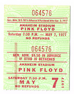Pink Floyd Animlas 1977 US Tour Pink Floyd 05-07-77 Anaheim Stadium - L.A. CA