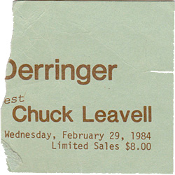 Rick Derringer 02-29-1984 