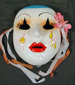 Porcelain Clown Mask 1